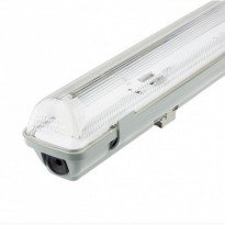 Pantalla estanca para un tubo de LED IP65 120cm Area-led - Iluminación LED