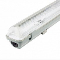 Pantalla estanca para un tubo de LED IP65 150cm Area-led - Iluminación LED