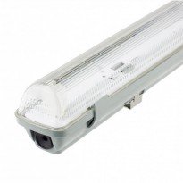 Pantalla estanca para un tubo de LED IP65 60cm Area-led - Iluminación LED