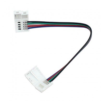 Alverlamp Conector recto para tiras LED RGB (Resistente a la vibración)
