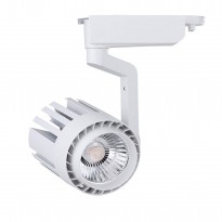 Foco LED 30W NORA WHITE para Carril Monofásico 35º Area-led - Iluminación Comercial