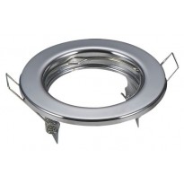 Aro plata circular para dicroica LED GU10 - MR16 Area-led