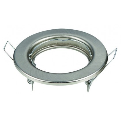 Aro plata envejecida circular para dicroica LED GU10 - MR16 Area-led