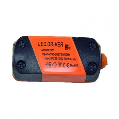 Driver para luminarias LED de 8W 300mA Area-led