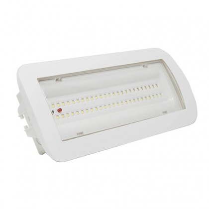 Luz Emergencia LED 4W + Kit Techo + Opción Luz Permanente - IP65 Area-led