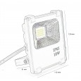 Foco Proyector LED 10W SMD 3030 PROFESIONAL Area-led