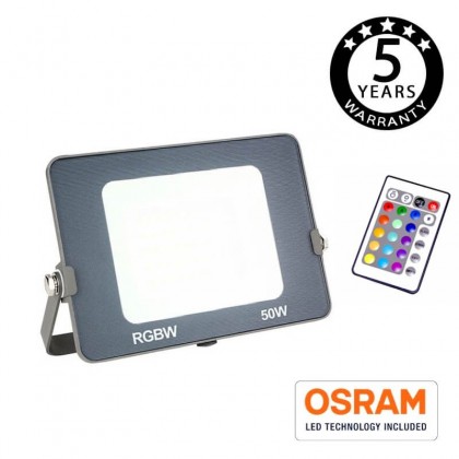 Foco Proyector RGB+W LED 50W AVANCE OSRAM Area-led