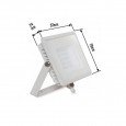Foco Proyector Exterior Blanco LED 10W IP65 Elegance 3 años de garantia 2835 Area-led