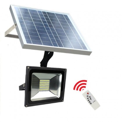 Foco Proyector Exterior SOLAR LED 20W Area-led