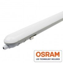 Regleta Estanca LED integrado 20W OSRAM chip 60cm Area-led - Tubos E Telas De Led