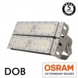 Proyector LED 100W DOB MAGNUM OSRAM Chip SMD3030-3D 180Lm/W 90º Area-led