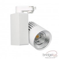 Foco LED 40W GRAZ Blanco BRIDGELUX Chip para Carril Monofásico 100º CRI +90 Area-led - Iluminación LED