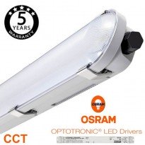 Regleta CCT Estanca LED integrado 25W-40W OSRAM DRIVER 120cm Area-led