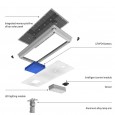 Farola LED Solar PROFESIONAL - ALL IN ONE - con Sensor de Movimiento 4250lm Area-led