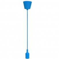 Portalámparas Azul colgante E27 Area-led - Accesorios Lámparas Led