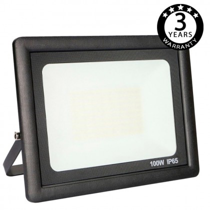 Foco Proyector Exterior Negro LED 100W ACTION IP65 Area-led