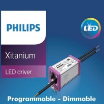 Driver Programable Regulable Philips XITANIUM para Luminarias LED de hasta 65W - 1050 mA - 5 años Garantia Area-led - Fontes De Alimentação