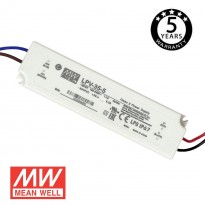 Fuente Alimentación PROFESIONAL 5V 25W 5A - MEAN WELL - IP67 - TÜV Area-led