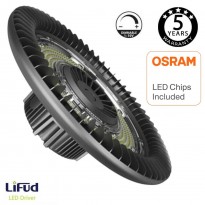 Campanânula industrial OSRAM UFO INTELLIGENT 150W LED 130lm/w chip IP65 Area-led - Iluminação Led Industrial