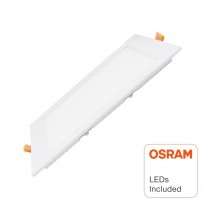 Painel Slim LED Quadrada 20W - OSRAM CHIP DURIS E 2835 Area-led