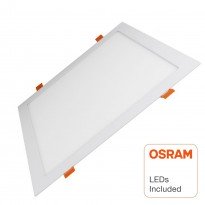 Painel Slim LED Quadrada 30W - OSRAM CHIP DURIS E 2835 Area-led