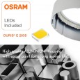 Plafón LED cuadrado superficie 20W - OSRAM CHIP DURIS E 2835 Area-led