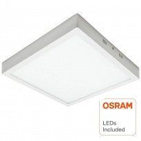 Plafón LED cuadrado superficie 30W - OSRAM CHIP DURIS E 2835 Area-led - Iluminación LED
