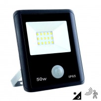 Foco Proyector LED 50W con Sensor Movimiento PIR Area-led - 