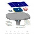 Farola Solar LED 100W SUNWAY ILU10 Area-led