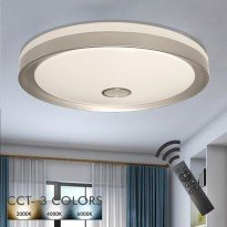 Plafón LED 36W ESPOO - Dimable - CCT + Mando Control Area-led - Iluminación LED