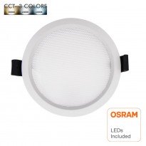 Downlight LED 15W Circular OSRAM CHIP - CCT UGR17 Area-led