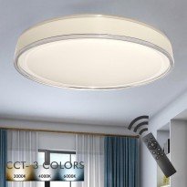 Plafón LED 36W TAMPERE - Dimable - CCT + Mando Control Area-led
