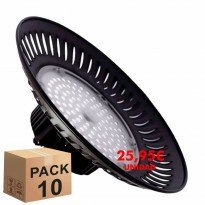 PACK 10 - Campana LED UFO 100W ECO SMD 3030 IP65 - Pack Pro Ahorro
