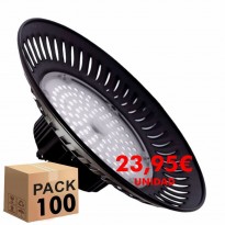 PACK 100 - Campanula LED UFO 100W Philips SMD 3030 IP65 120Lm/W AreaLED - Pack Pro Economizar