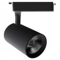Foco LED 30W PARMA BLACK Carril Monofásico CRI +92 - Iluminação Comercial