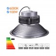 Campana LED 100W industrial luz blanca 6000K SMD