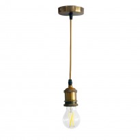 Lámpara Colgante Vintage para E27 Area-led - Apliques Led Y Lámparas Decorativas