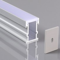 Perfil de Aluminio Modelo SUE - 2 Metros - Fitas Led E Neon Led