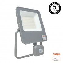 Foco Proyector LED 50W NEW EVOLUTION OSRAM Chip con Sensor Movimiento PIR Area-Led - Proyectores Led Exterior Y Jardin
