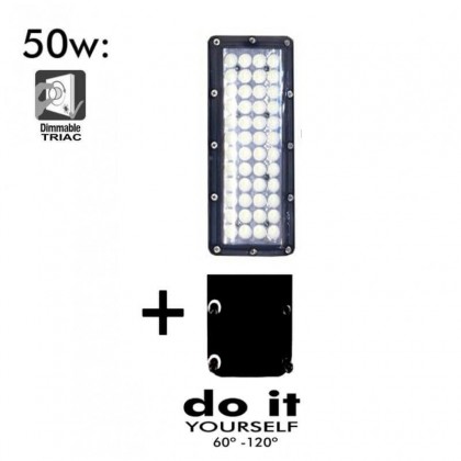 Farola LED DIY 50W 60º 6000k SMD 3030-3D Area-led
