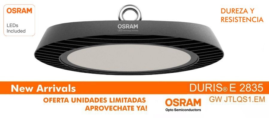 Campana UFO OSRAM -5 AÑOS GARANTIA- la mejor eleccion! 