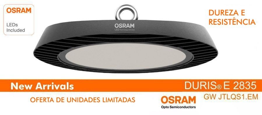 Campânula UFO OSRAM Bell -5 ANOS DE GARANTIA- a melhor escolha!